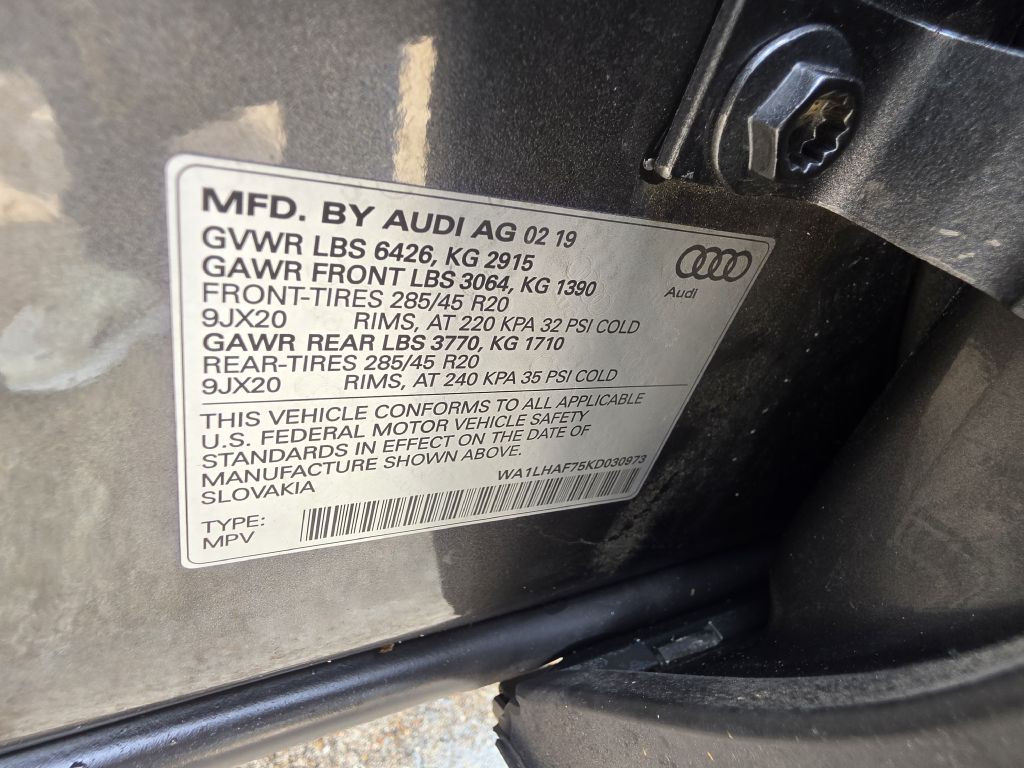 2019 Audi Q7 Image 30
