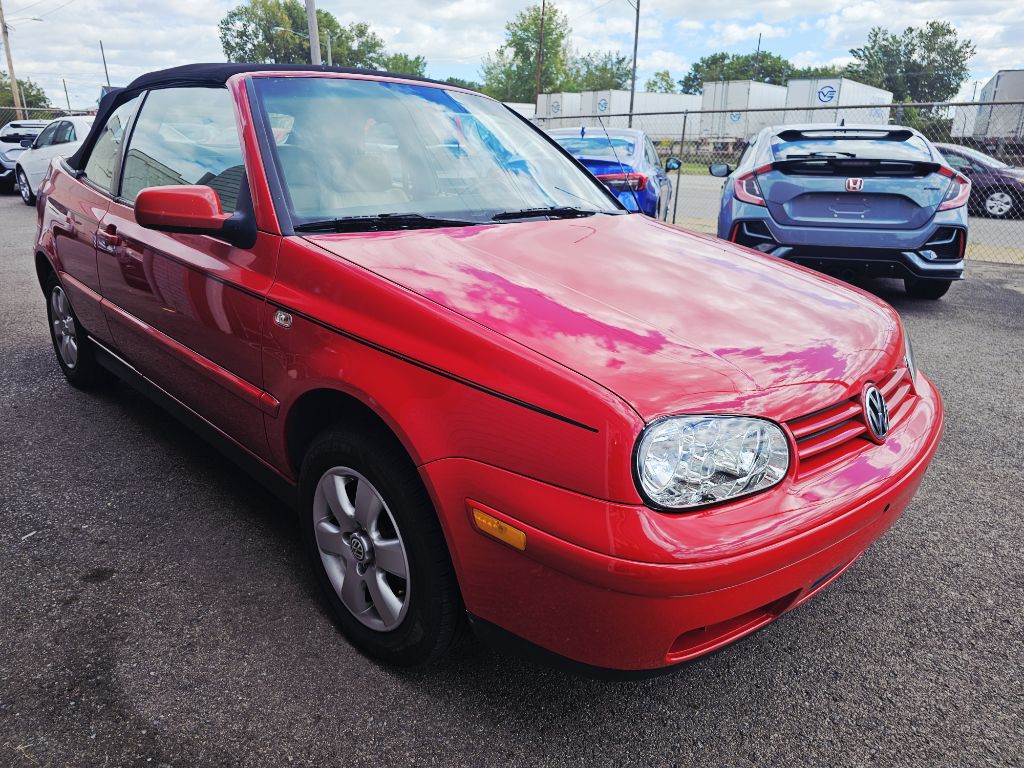 2001 Volkswagen Cabrio Image 2