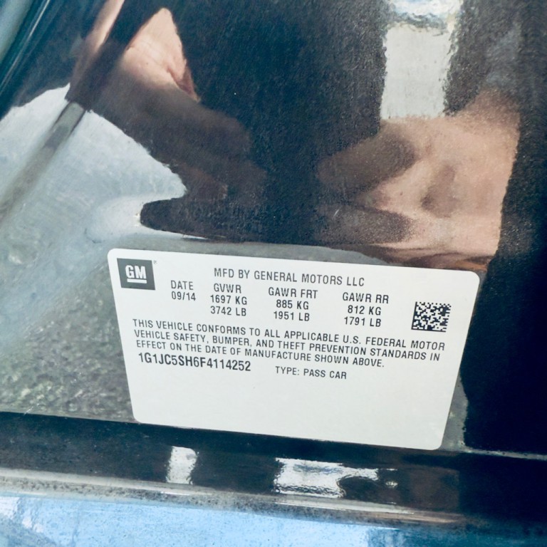 2015 Chevrolet Sonic Image 13