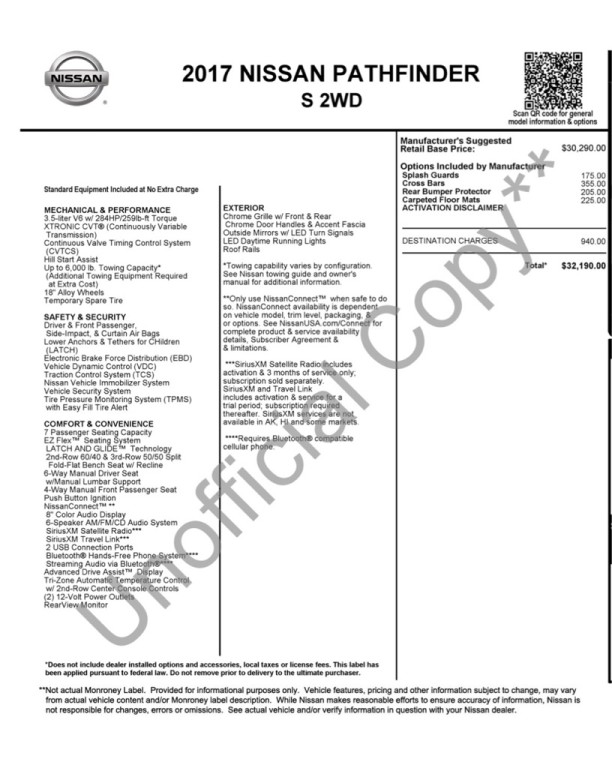 2017 Nissan Pathfinder Image 19