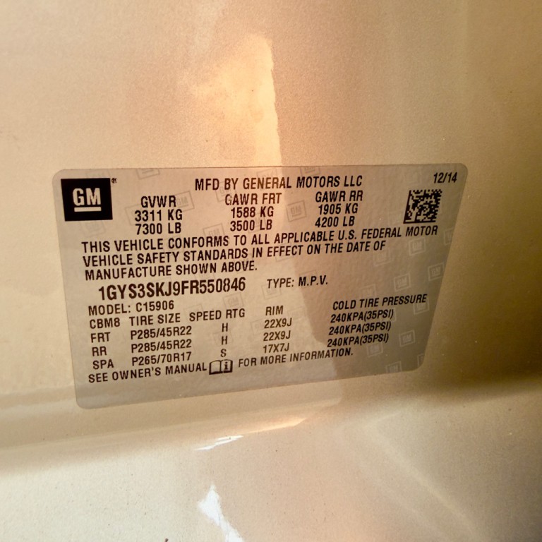 2015 Cadillac Escalade Image 20