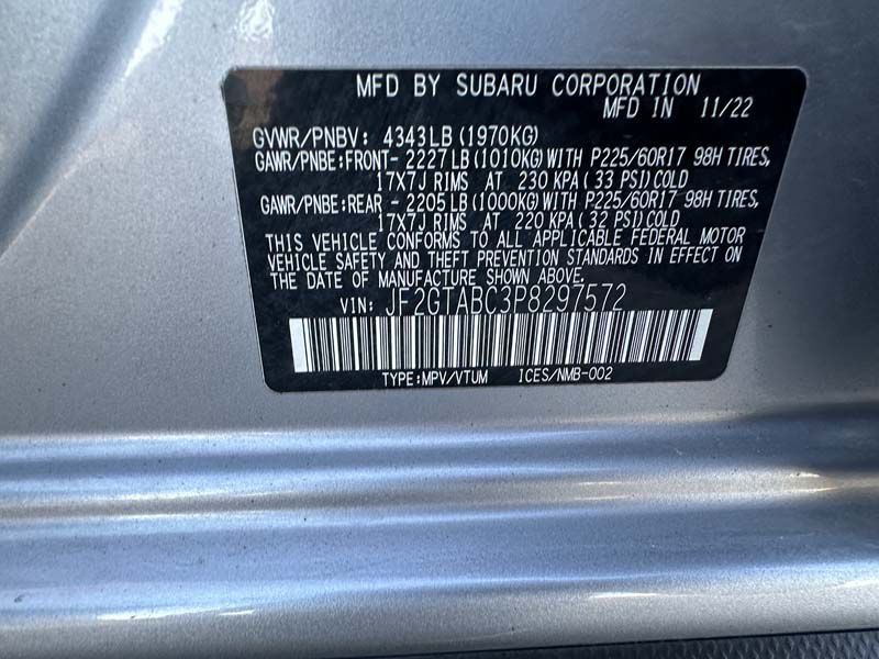 2023 Subaru Crosstrek Image 17