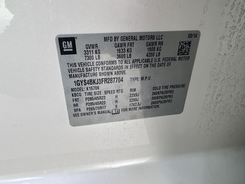 2015 Cadillac Escalade Image 19