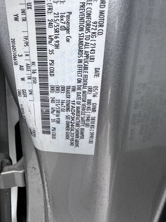 2016 Ford Focus Image 18