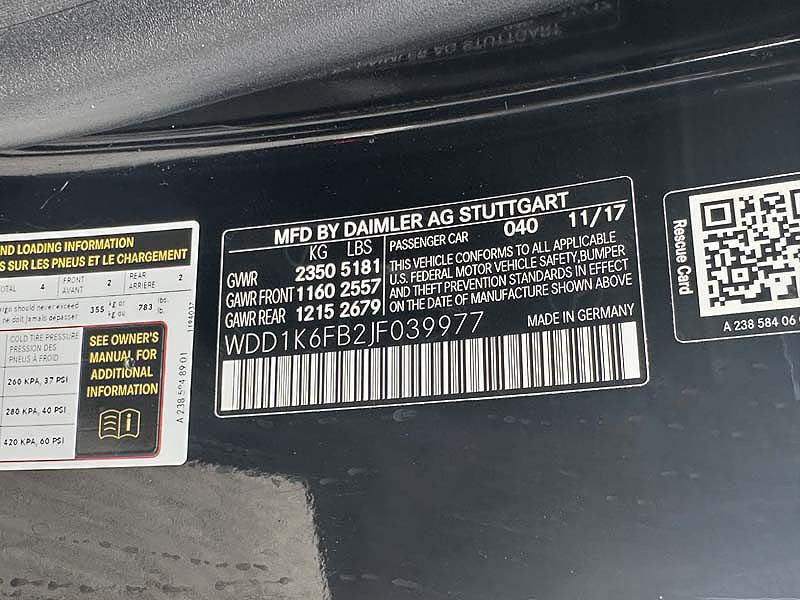 2018 Mercedes-Benz E-Class Image 32