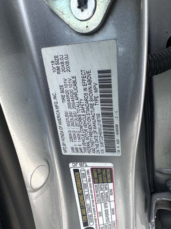 2019 Acura RDX Image 16