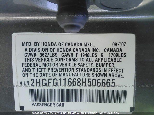 2008 Honda Civic Image 9
