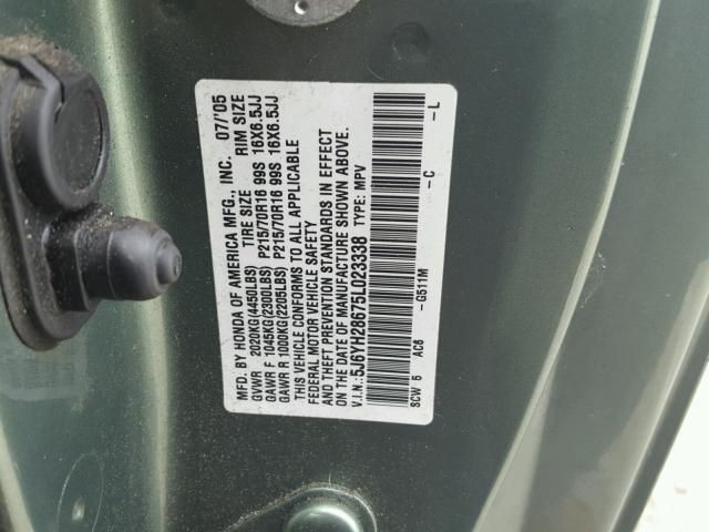 2005 Honda Element Image 10