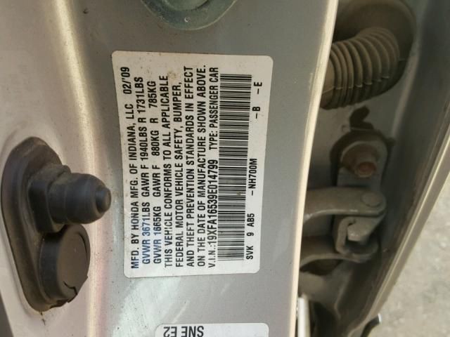 2009 Honda Civic Image 10