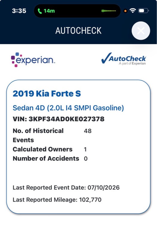 2019 Kia Forte Image 19