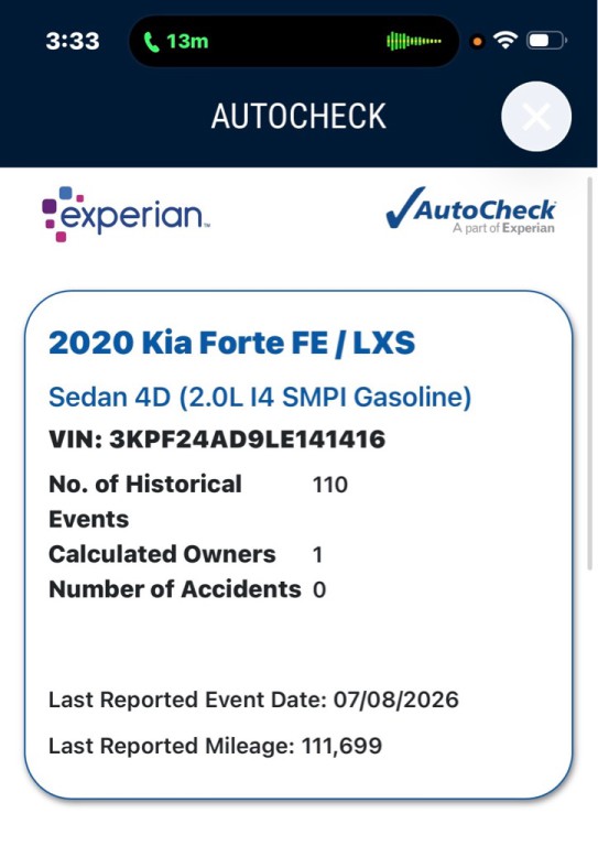 2020 Kia Forte Image 18