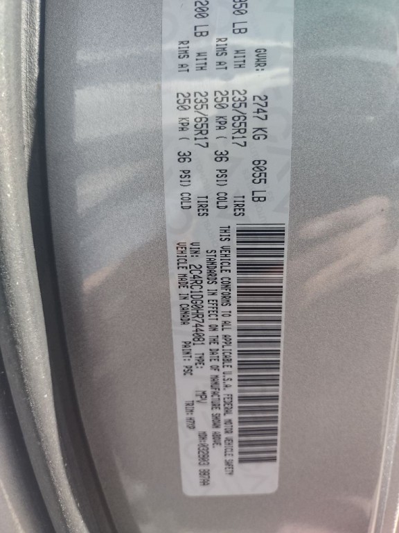 2017 Chrysler Pacifica Image 20