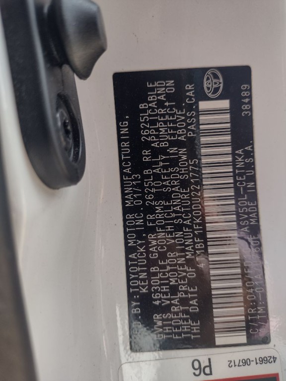 2013 Toyota Camry Image 21