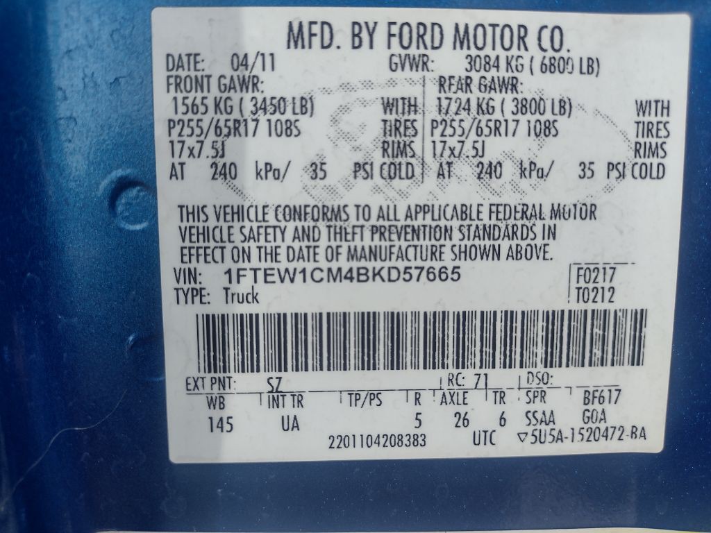 2011 Ford F-150 Image 21