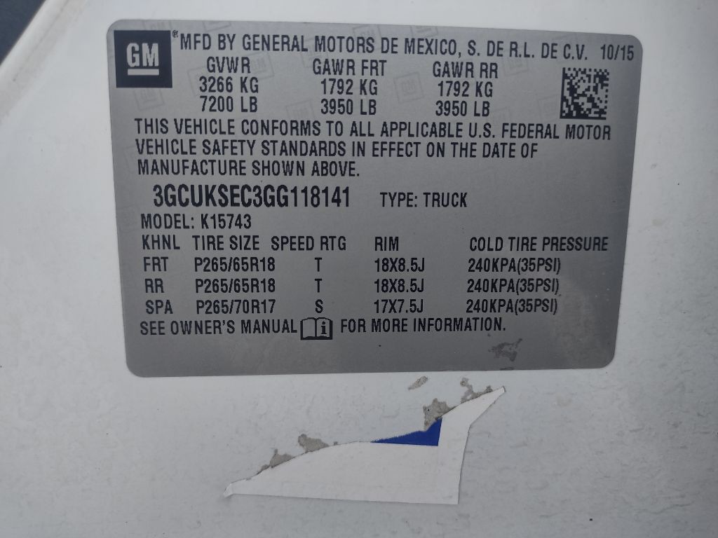 2016 Chevrolet Silverado 1500 Image 23