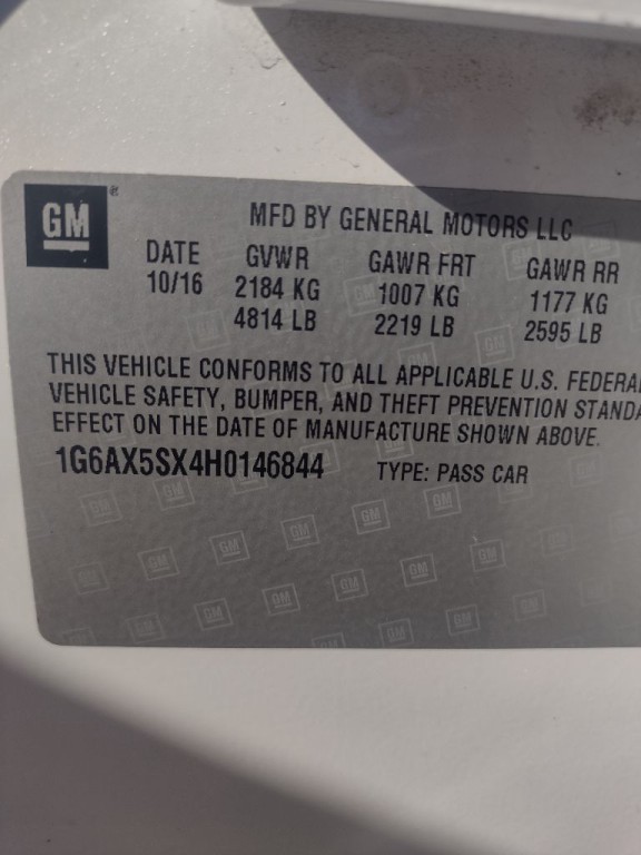 2017 Cadillac CTS Image 24