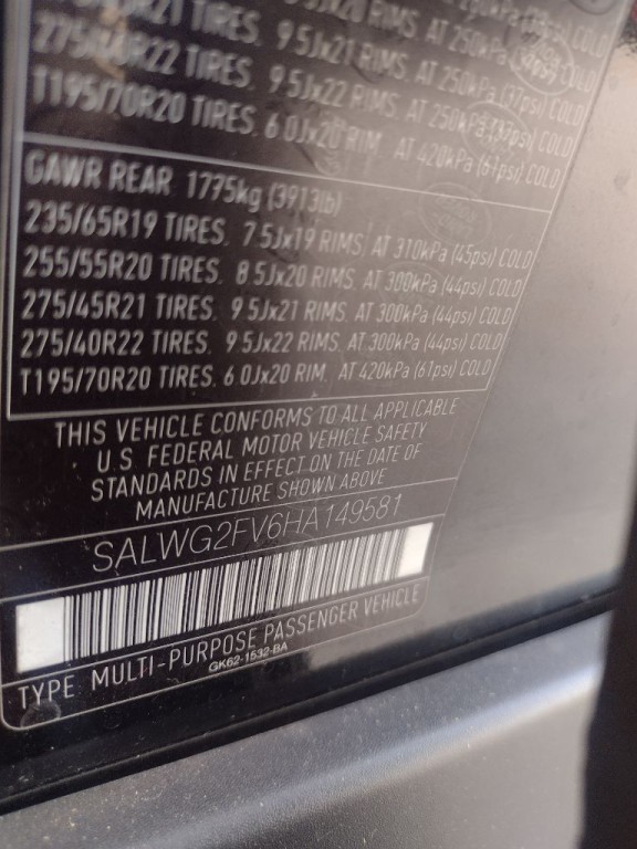 2017 Land Rover Range Rover Sport Image 26