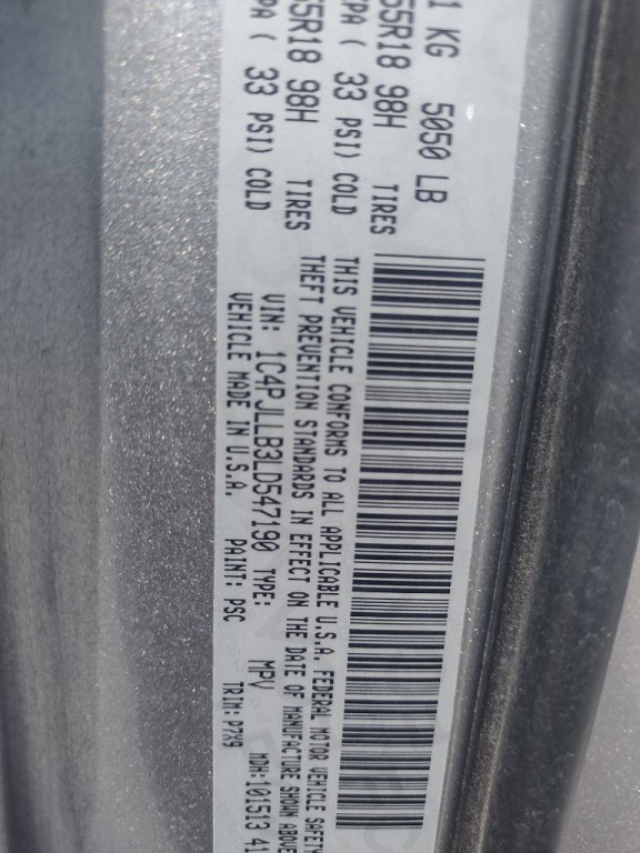 2020 Jeep Cherokee Image 22