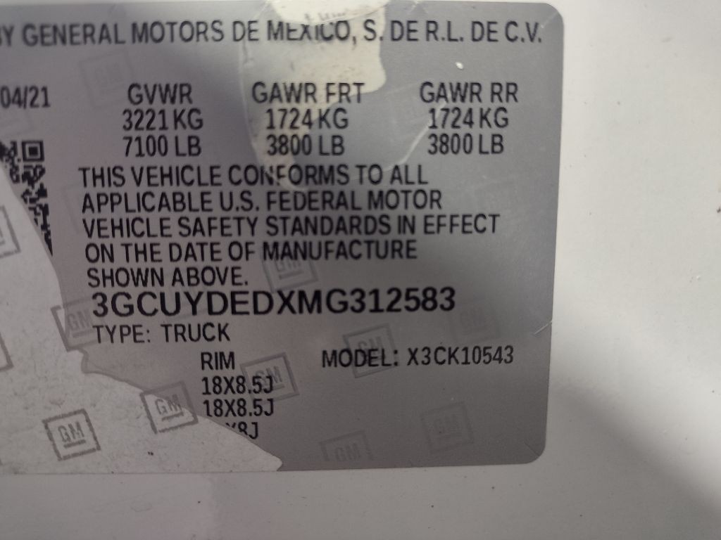 2021 Chevrolet Silverado 1500 Image 25