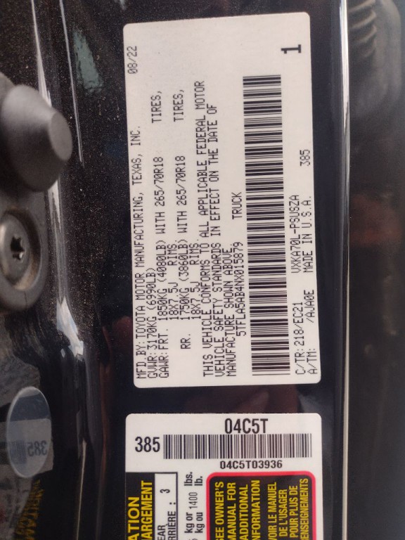 2022 Toyota Tundra Image 23