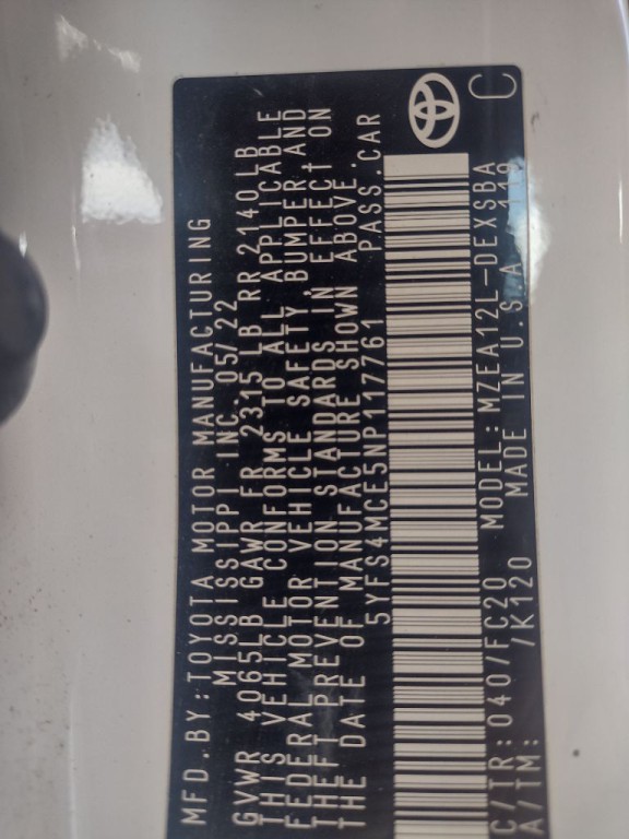 2022 Toyota Corolla Image 22