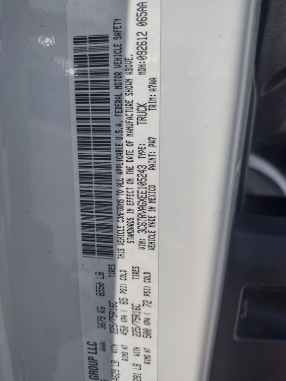 2014 RAM Promaster Image 22