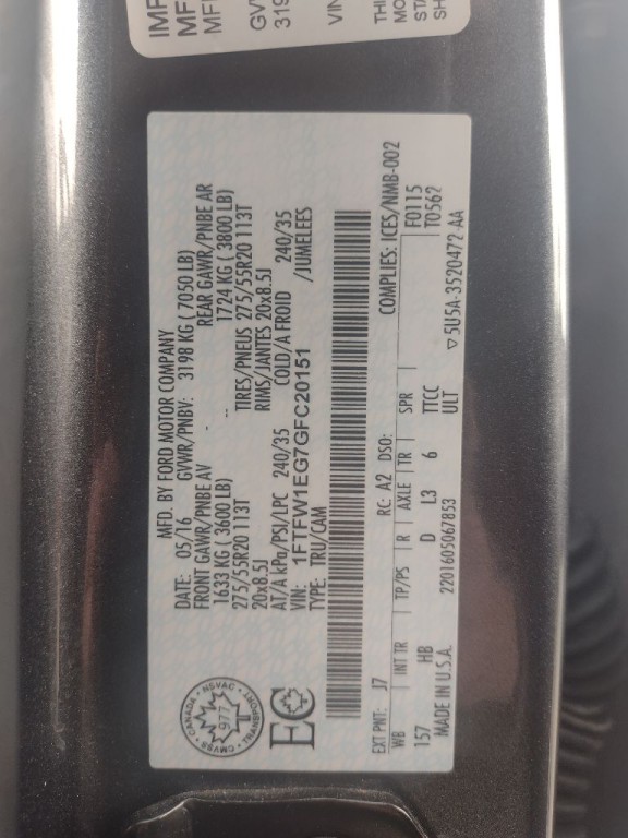 2016 Ford F-150 Image 22