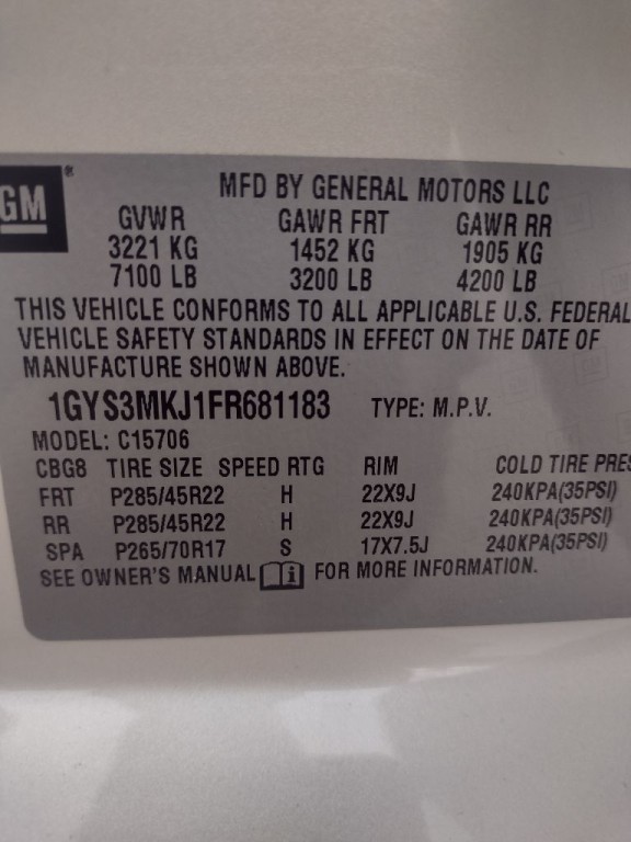 2015 Cadillac Escalade Image 25