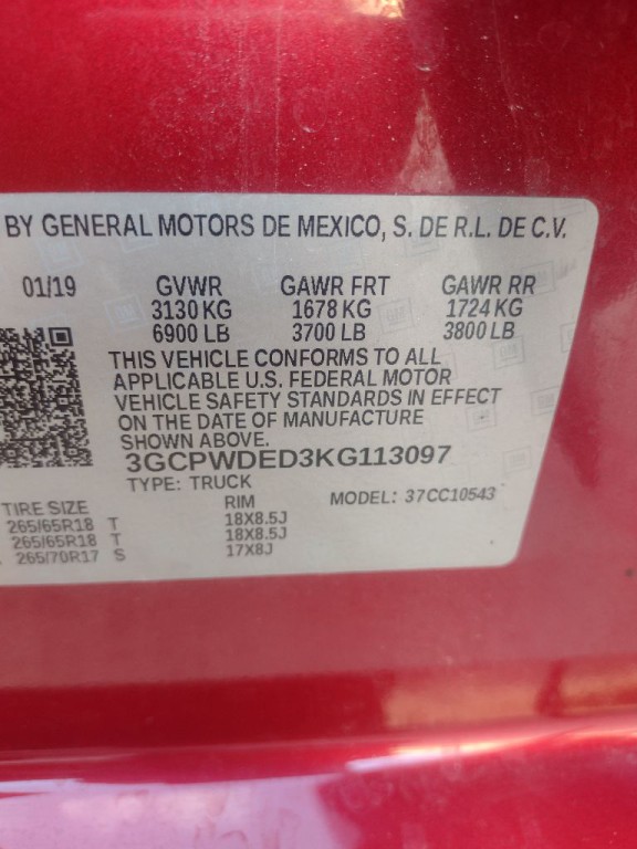 2019 Chevrolet Silverado 1500 Image 22