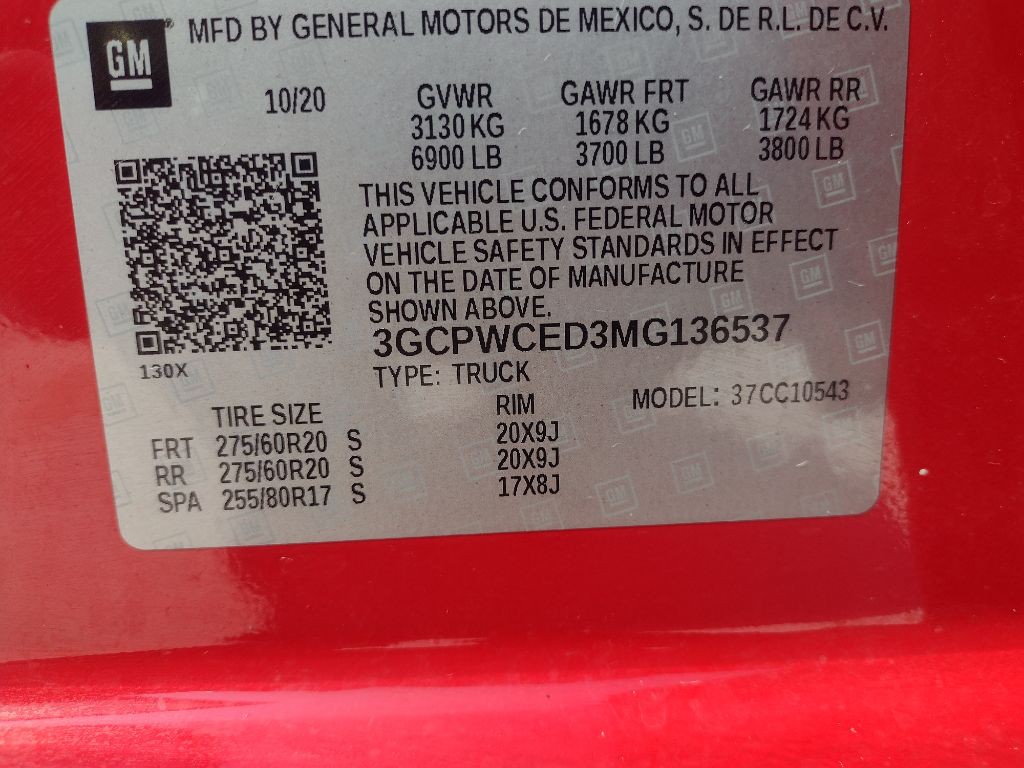 2021 Chevrolet Silverado 1500 Image 24