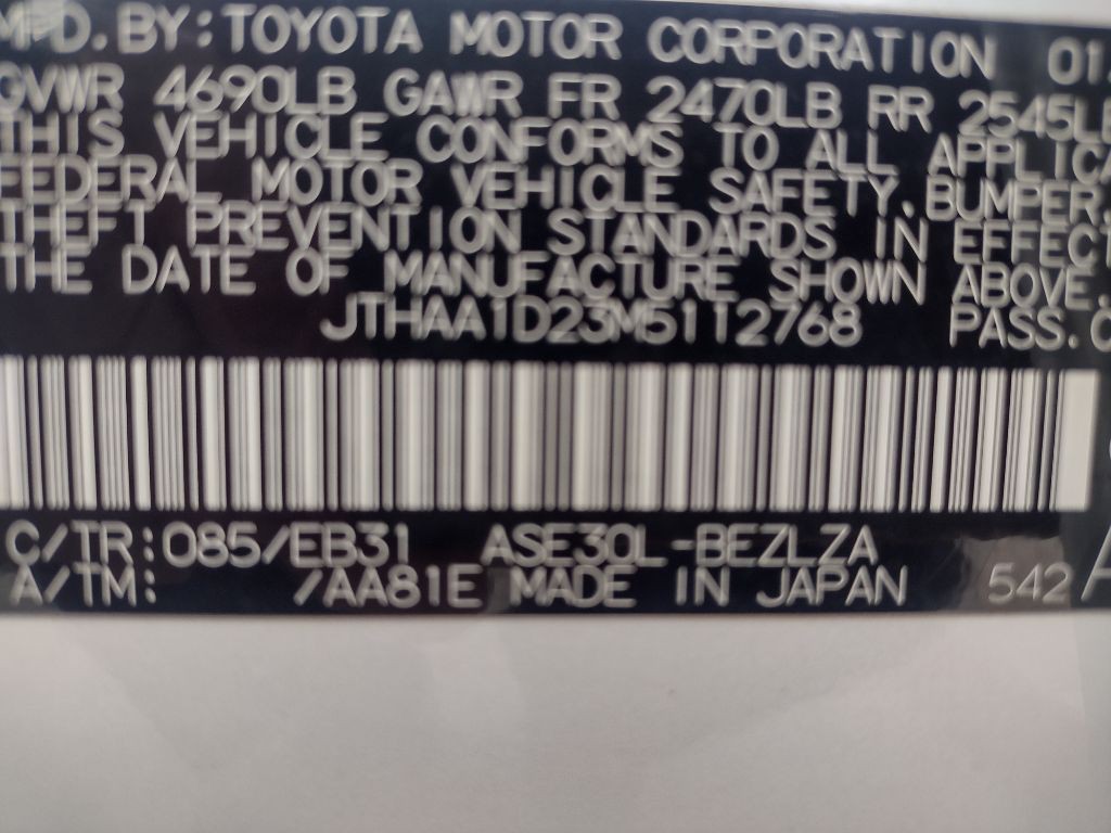 2021 Lexus IS Image 24