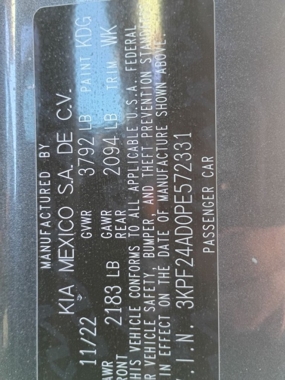 2023 Kia Forte Image 21