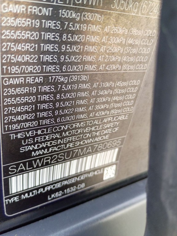 2021 Land Rover Range Rover Sport Image 25