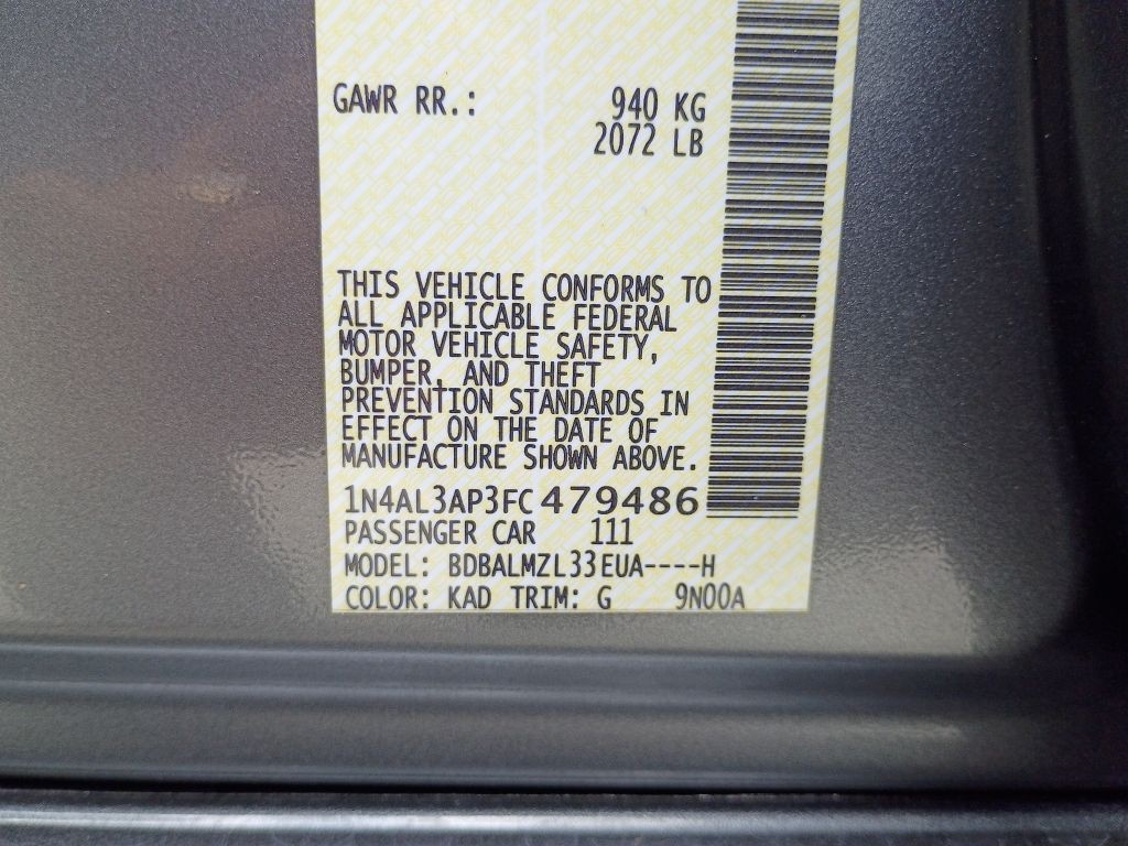 2015 Nissan Altima Image 23