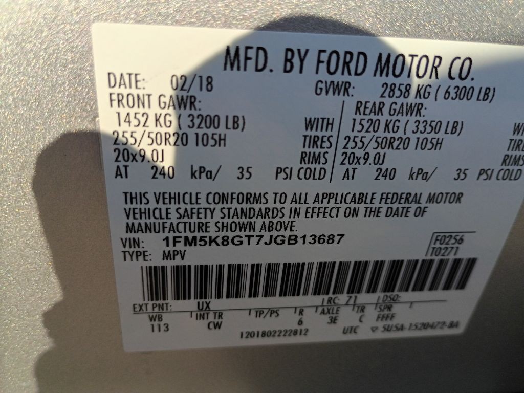 2018 Ford Explorer Image 23