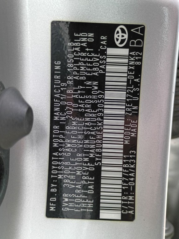 2019 Toyota Corolla Image 23