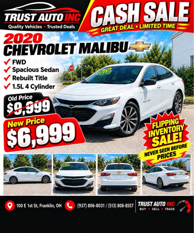 2020 Chevrolet Malibu Image 22