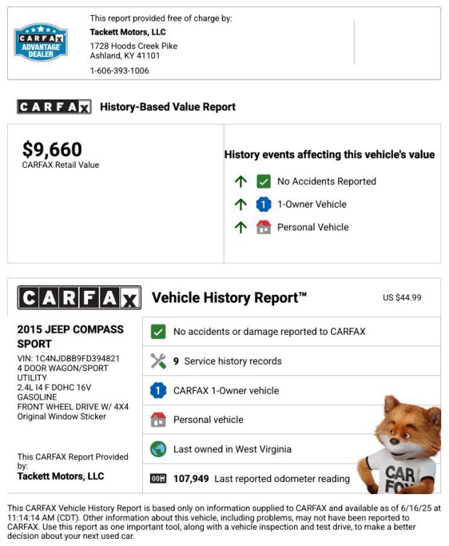 2015 Jeep Compass Image 2