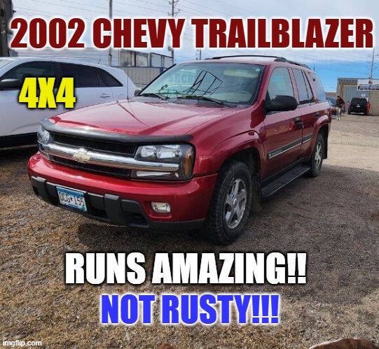 2002 Chevrolet Trailblazer Image 4