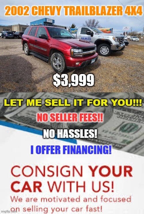 2002 Chevrolet Trailblazer Image 1
