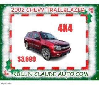 Image for 2002 Chevrolet Trailblazer LT ID: 6368841