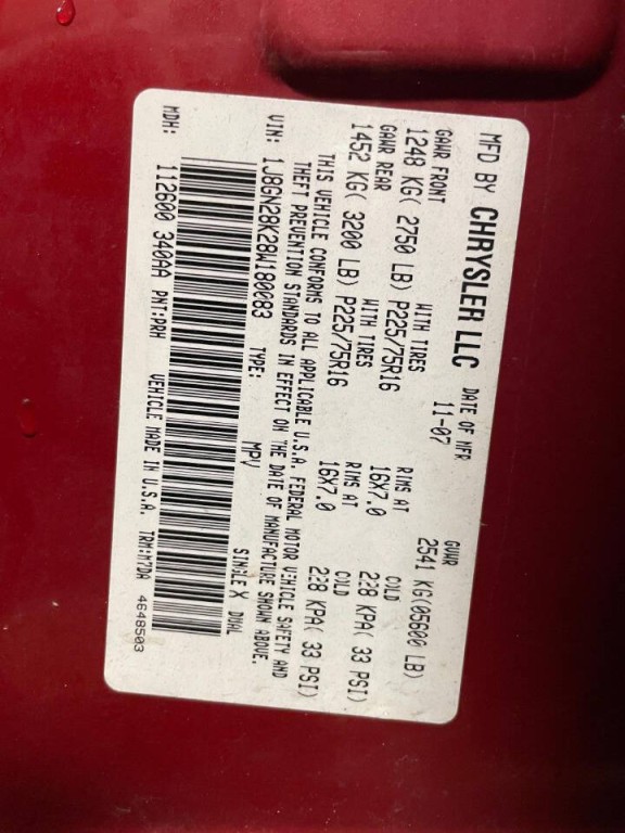 2008 Jeep Liberty Image 37