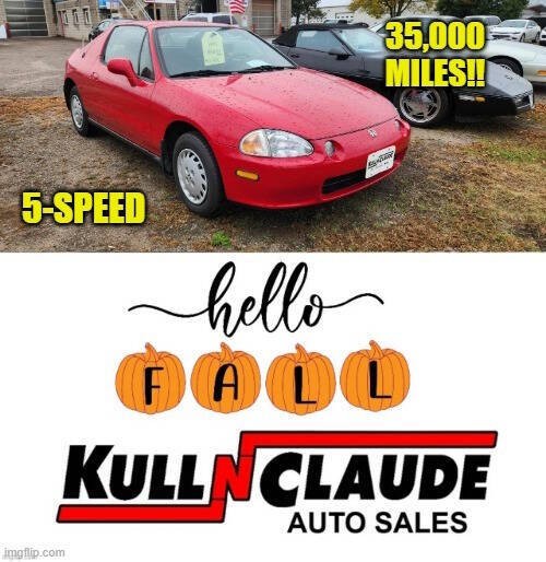 1993 Honda Civic del Sol Image 1