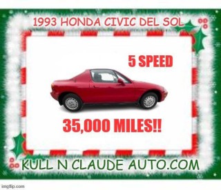Image for 1993 Honda Civic del Sol S ID: 6888522