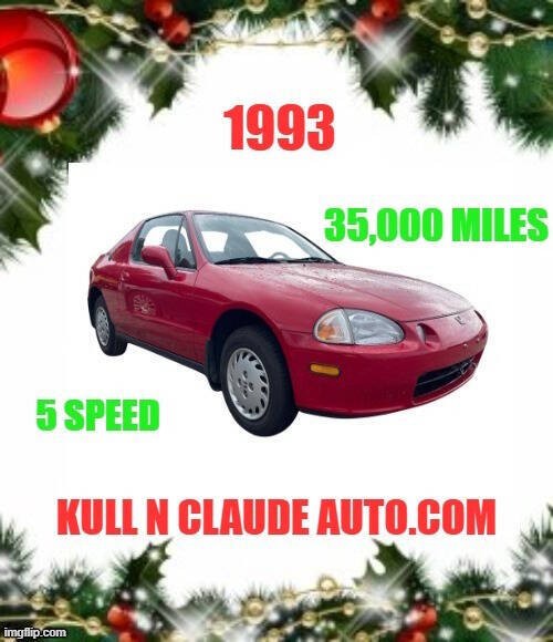 1993 Honda Civic del Sol Image 1