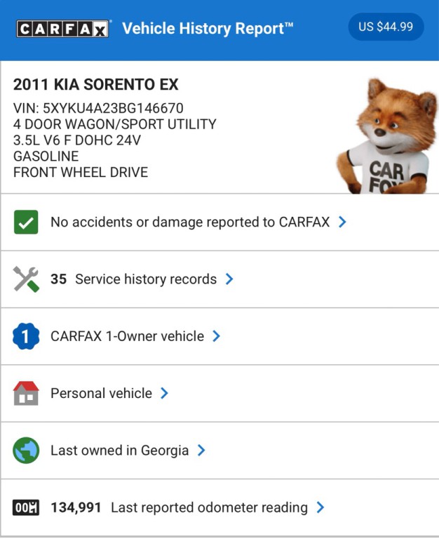2011 Kia Sorento Image 20