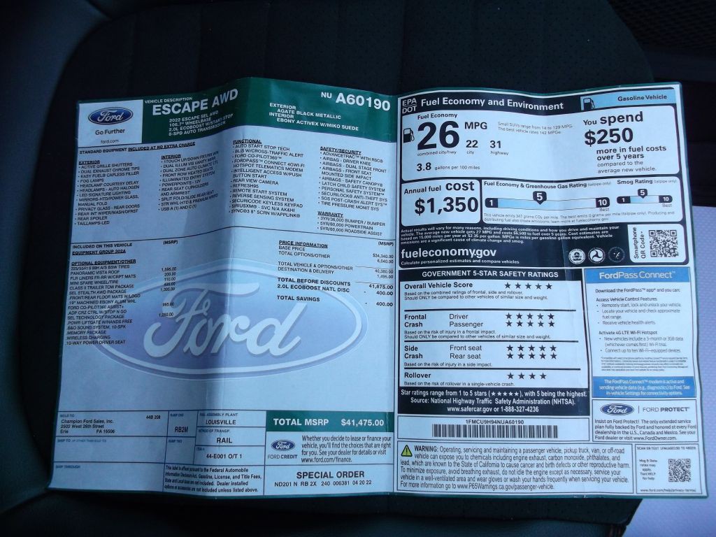 2022 Ford Escape Image 8