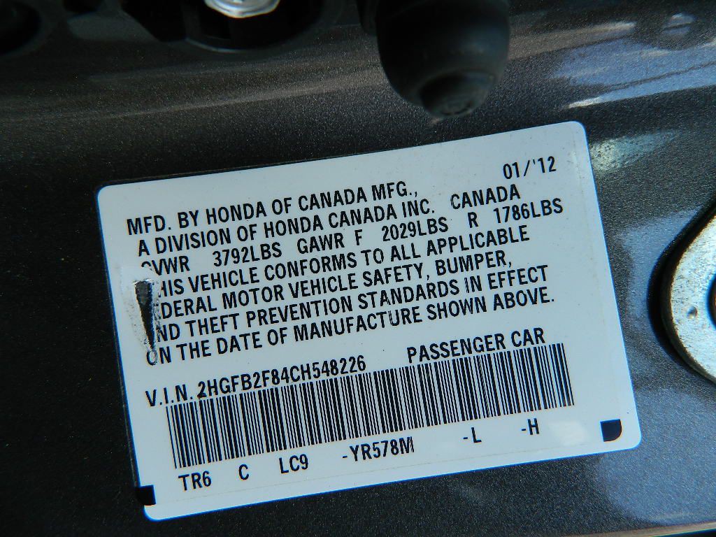 2012 Honda Civic Image 13