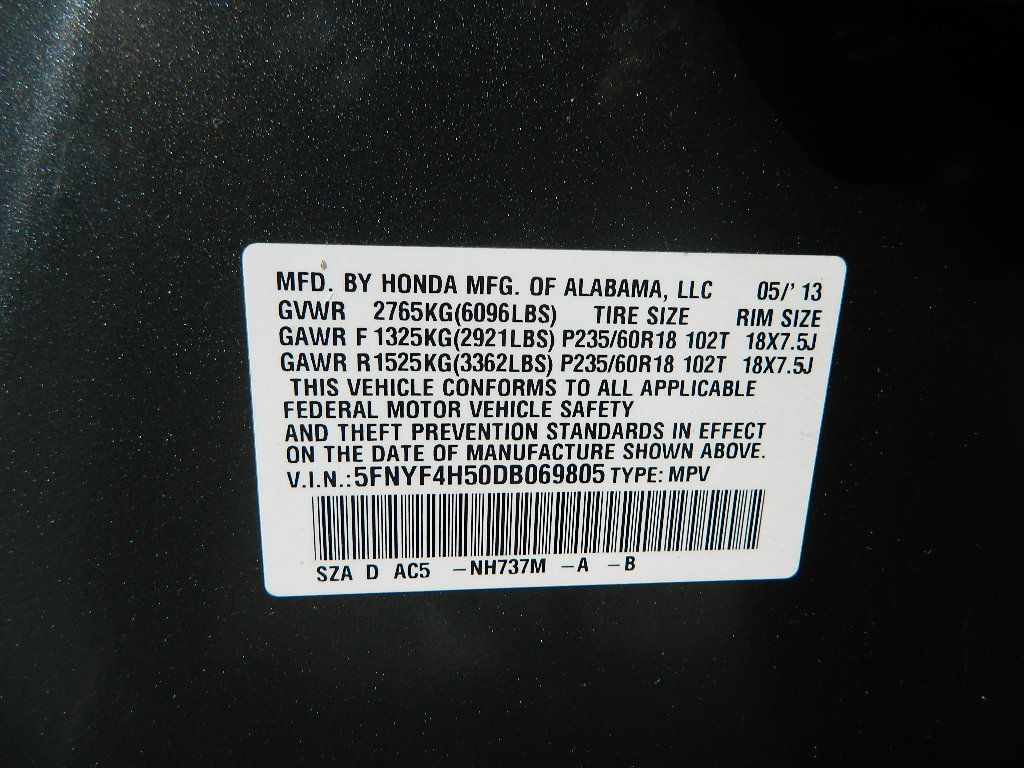 2013 Honda Pilot Image 12