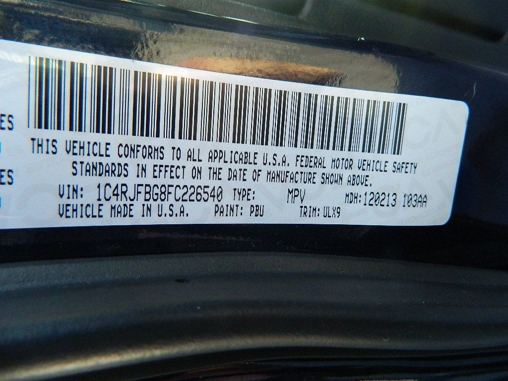 2015 Jeep Grand Cherokee Image 11